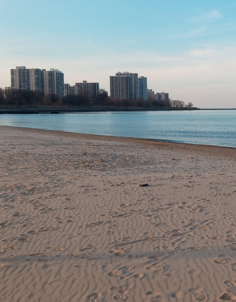 photo: Chicago lakefront, near Foster Avenue I think